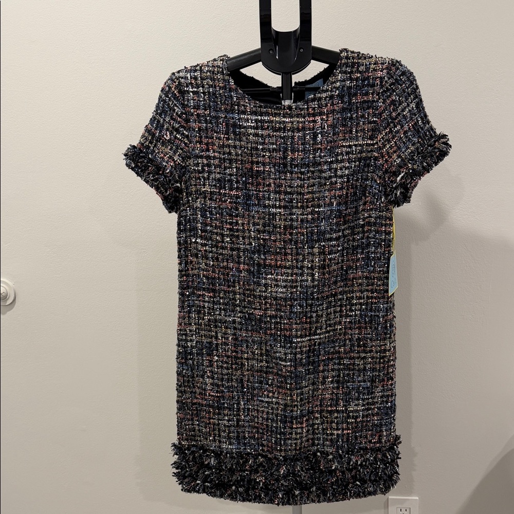 Cece Multicolor Tweed Dress